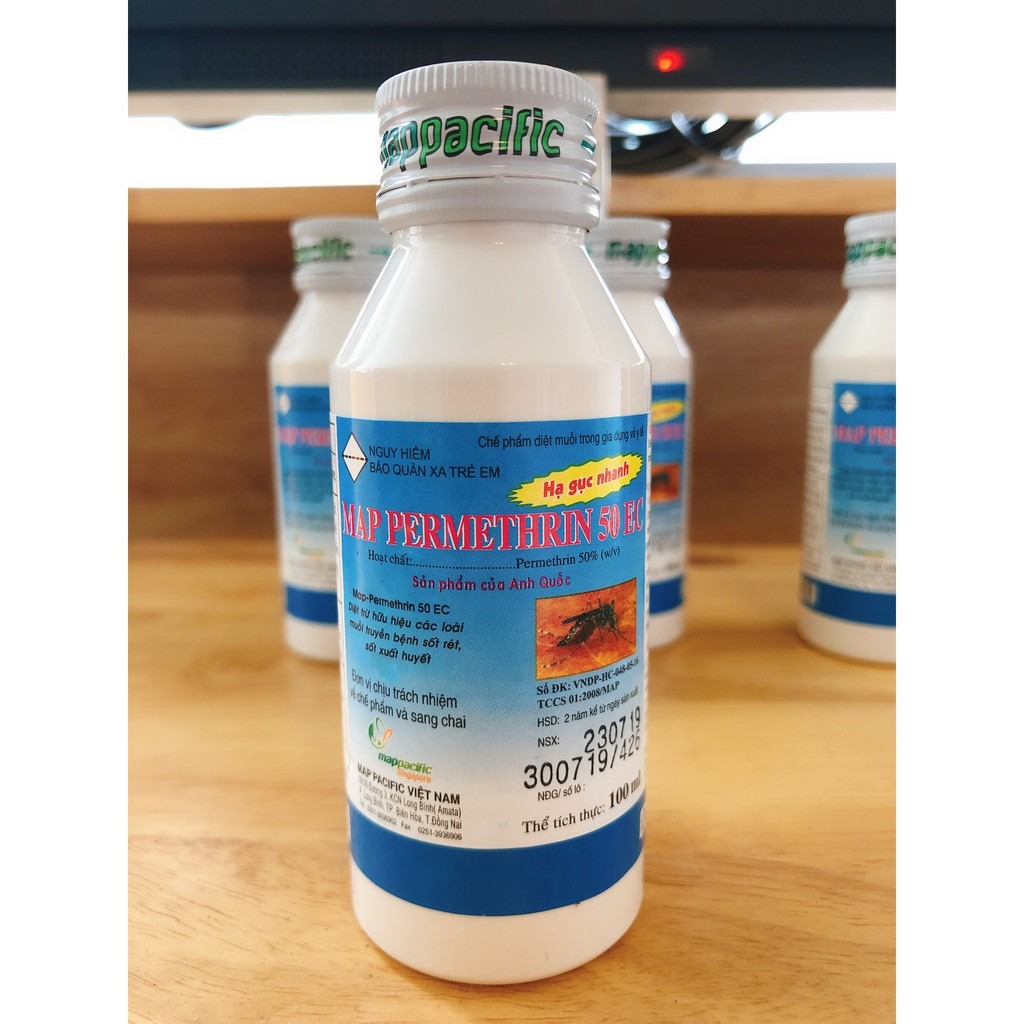 Hoạt chất Permethrin được ứng dụng rộng rãi vào điều chế thuốc bảo vệ thực vật